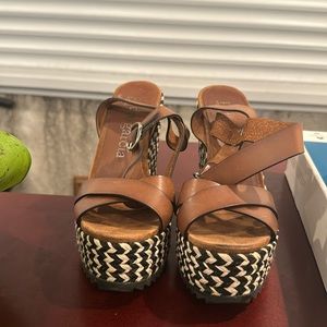 Pedro Garcia wedge sandals